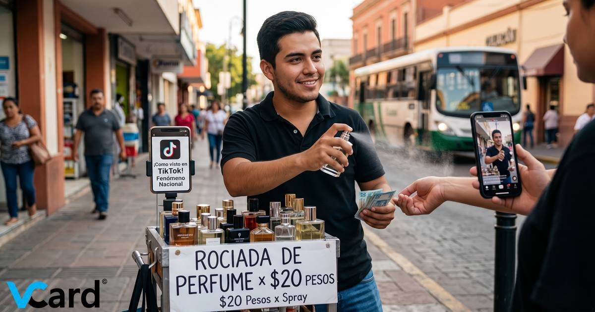 De 20 pesos a fenómeno nacional: el perfumero de Culiacán que conquistó TikTok